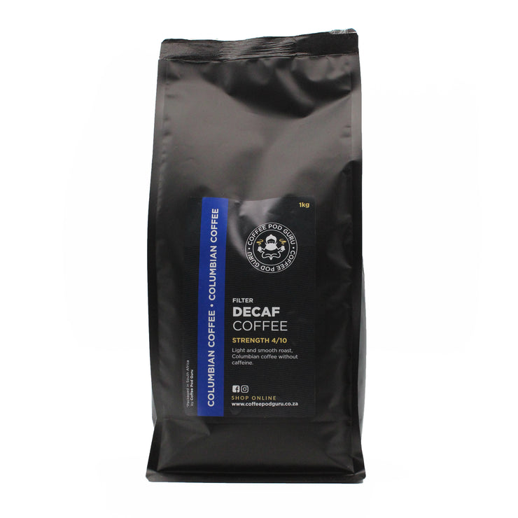 Columbian Decaf Ground Filter Coffee