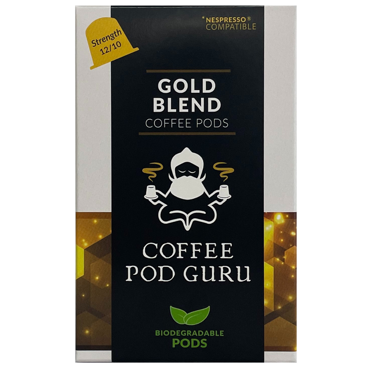 Guru Gold Blend Pods - 10 pack Coffee Pods Compatible with Nespresso® OriginalLine™ machines