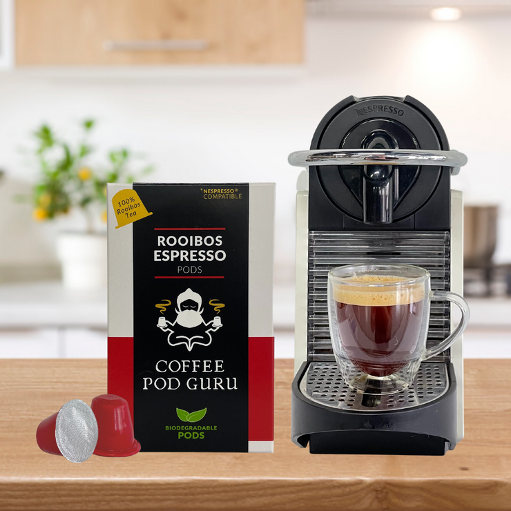 Rooibos Espresso Pods - 10 pack Tea Pods Compatible with Nespresso® OriginalLine™ machines